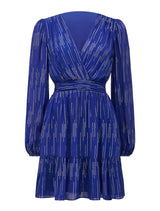 Molly Skater Metallic Mini Dress Forever New