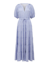 Gabbie Tiered Midi Dress Forever New