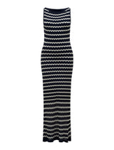 Elora Wave Striped Knit Dress Forever New