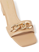 Charlotte Chain Low Block Mule Heel Forever New
