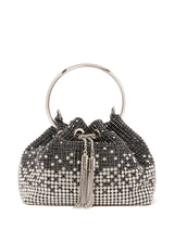 Skylah Sparkle Metal Handle Bag 0 Black Crystal Forever New