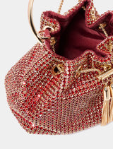 Skylah Sparkle Metal Handle Clutch Forever New