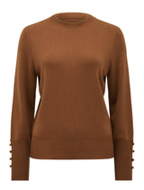 Evelyn Button Detail Jumper Forever New