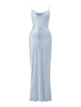 Lucy Satin Cowl Maxi Dress Forever New
