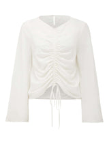 Frankie Ruched Front Top Forever New