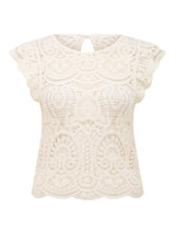Zara Frill Crochet Top Forever New