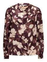 Nancy Drape Neck Button Blouse Forever New