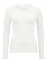 Meghan Rib Crew Neck Top Forever New