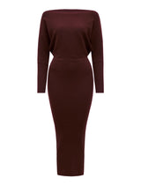 Ciara Tipped Shoulder Midi Dress Forever New