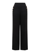 Mary Button Wide Leg Pants Forever New