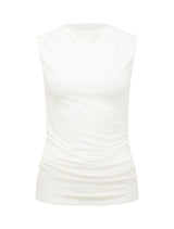 Joyce Ruched Textured Top Forever New