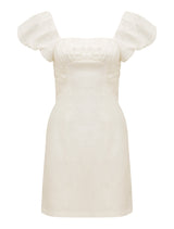 Aspen Ruched Mini Dress Forever New