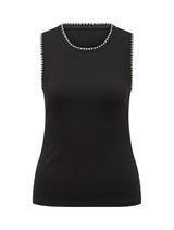 Eliana Stitch Detail Tank Top Forever New