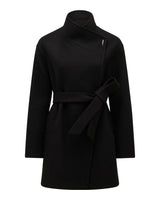 Lola Funnel Neck Wrap Coat Forever New