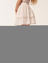 Aaliyah Shirred Teen Skirt Forever New