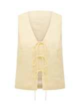 Erin Tie Front Waistcoat Forever New