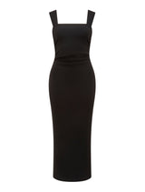Reina Ruched Bodycon Midi Dress Forever New