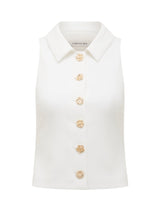 Tilly Crepe Halter Top Forever New