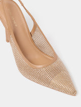 Emma Embellished Slingback Heel Forever New
