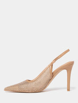Emma Embellished Slingback Heel Forever New