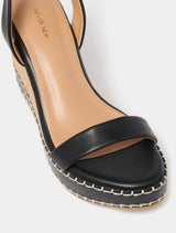 Nora Espadrille Wedge Heel Sandal Forever New