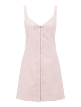 Monica Bow Front Hook & Eye Mini Dress Forever New