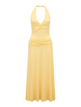 Summer Halter Low Back Dress Forever New