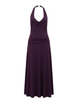 Summer Halter Low Back Dress