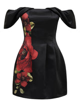 Janice Off Shoulder Mini Dress Forever New