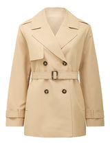 Rhea Petite Water Resistant Mid Trench Coat Forever New