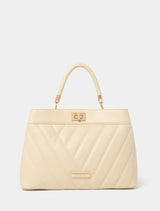 Charlotte Chevron Top Handle Bag Forever New