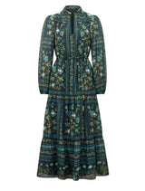 Tara Printed Midi Dress Forever New