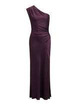 Asher One Shoulder Satin Maxi Dress Forever New
