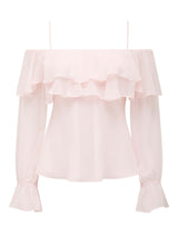 Eloise Ruffle Bardot Top Forever New