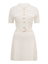 Avery Luxe Utility Knitted Dress Forever New