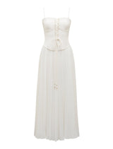 Sonnie Strapless Pleated Maxi Dress Forever New