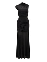 Lune Layered Mesh Maxi Dress Forever New