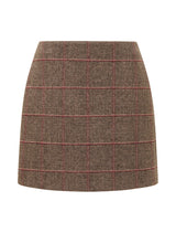 Jade Check Mini Skirt Forever New