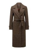 Luccia Belted Check Coat Forever New
