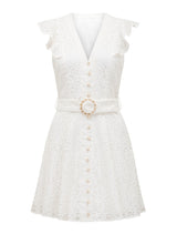 Sinead Petite Lace Mini Dress Forever New