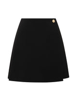 Ainsley Button Wrap Mini Skirt Forever New