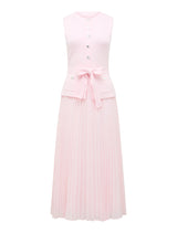 Daphne Waistcoat Knit Midi Dress Forever New