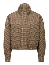 Kaia Check Crop Jacket Forever New