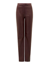Bailee Vegan Leather Slim Pants Forever New