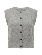 Meisha Button Through Knit Tank Top Forever New