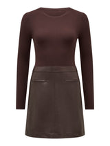 Loretta PU 2 in 1 Dress Forever New