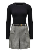 Maddox Pleat Mini Dress Forever New