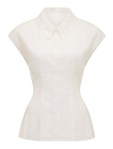Carina Pleated Shirt Forever New