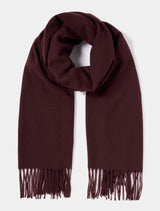 Sadie Pashmina Scarf 0 Burgundy Forever New