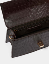 Violet Lock Detail Top Handle Bag Forever New